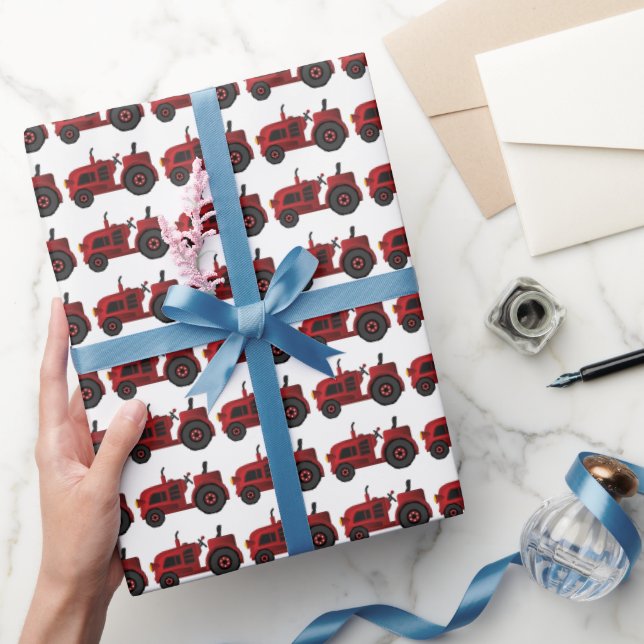 Papel de envolvimiento para el país del Tractor Ro (Regalar)