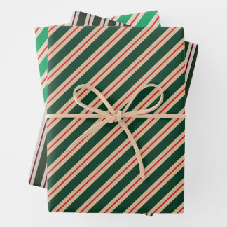 Papel de envolvimiento para festividades verdes de