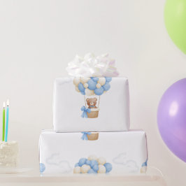 Papel de envolvimiento para oso bebé