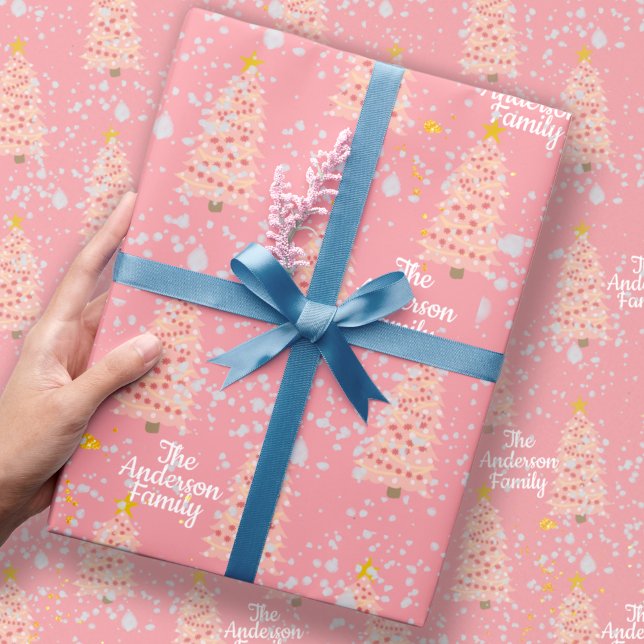 Papel de envolvimiento personalizado de árboles de (Subido por el creador)