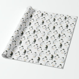 Papel de envolvimiento pingüino