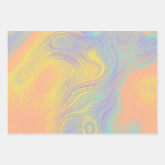 Papel de envolvimiento plano conjunto de cuchara d (Anverso)