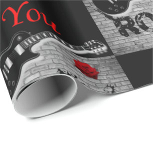 Papel de envolvimiento Rock Music