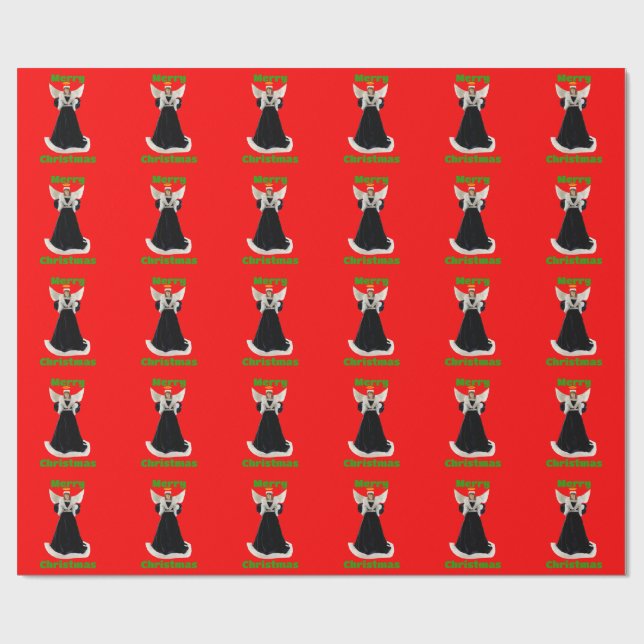 Papel de envolvimiento rojo del Ángel de terciopel (Superficie plana)