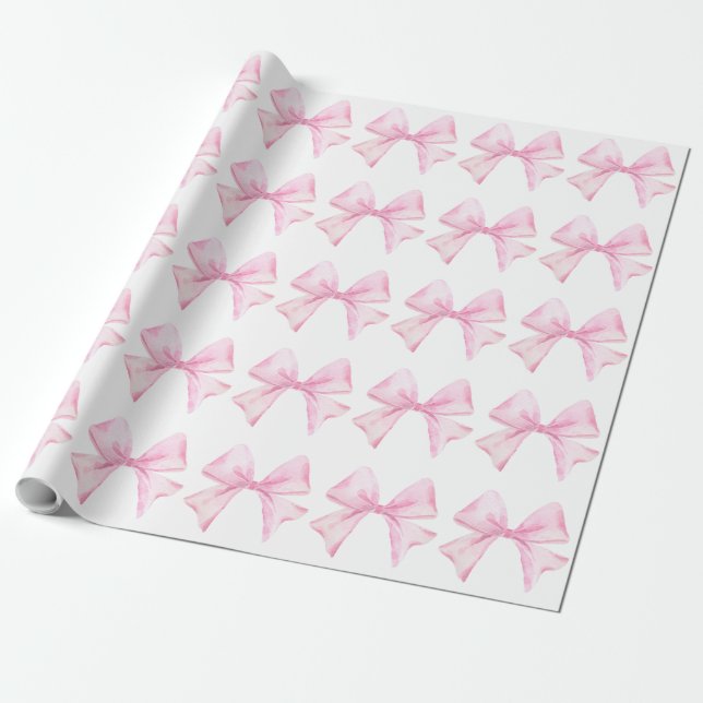 Papel de envolvimiento rosado (Desenrollado)