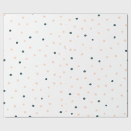 Papel de envolvimiento rosado de carbón vegetal