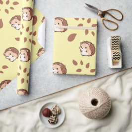 Papel de envolvimiento sin foco amarillo claro y a