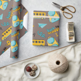 Papel de envolvimiento sin foco: Escuela de primer