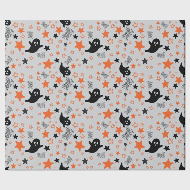 Papel de envolvimiento sin foco gris claro: Fantas (Costura)