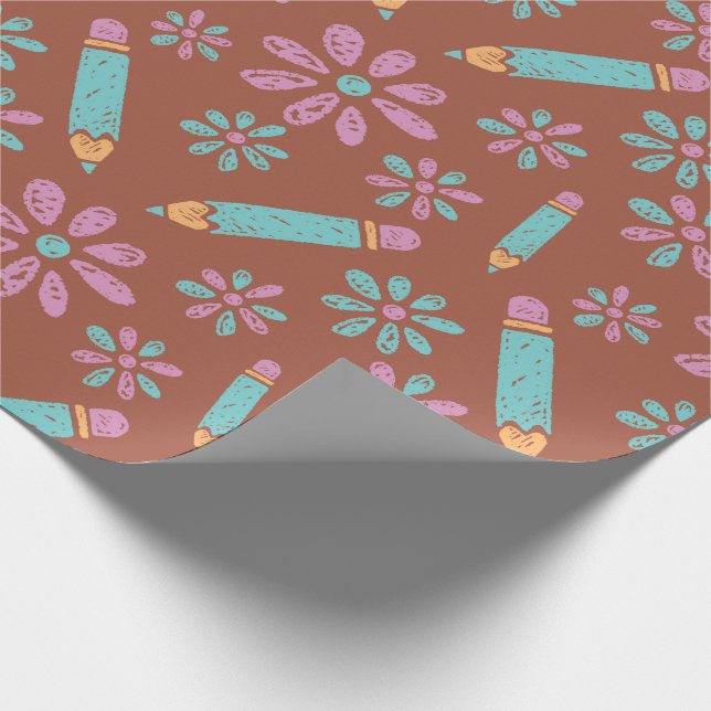 Papel de envolvimiento sin inconvenientes para la  (Esquina)