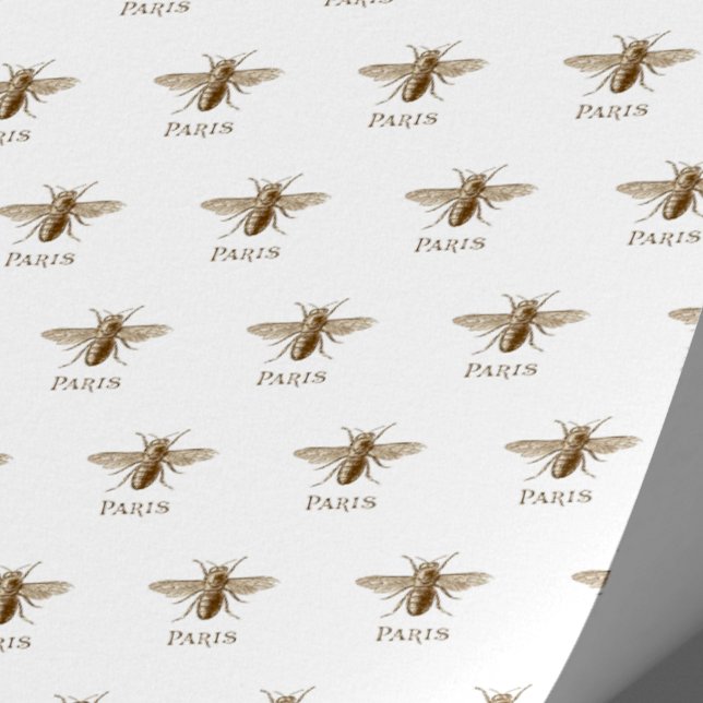 Papel de envolvimiento sin problemas de abeja fran (Subido por el creador)
