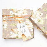 Papel de envolvimiento tropical de novias Boho<br><div class="desc">Papel de envolvimiento tropical Boho. Ideal para bodas,  cumpleaños o duchas de novias</div>