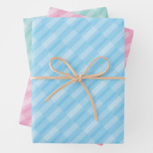 Papel de envolvimiento Verde azulado rosa claro co