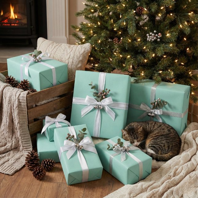 Papel de envolvimiento verde de la menta de papel  (Subido por el creador)