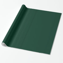 Papel de envolvimiento verde oscuro brillante