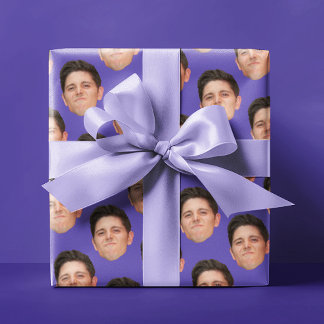 Papel de envolvimiento violeta de regalo púrpura d