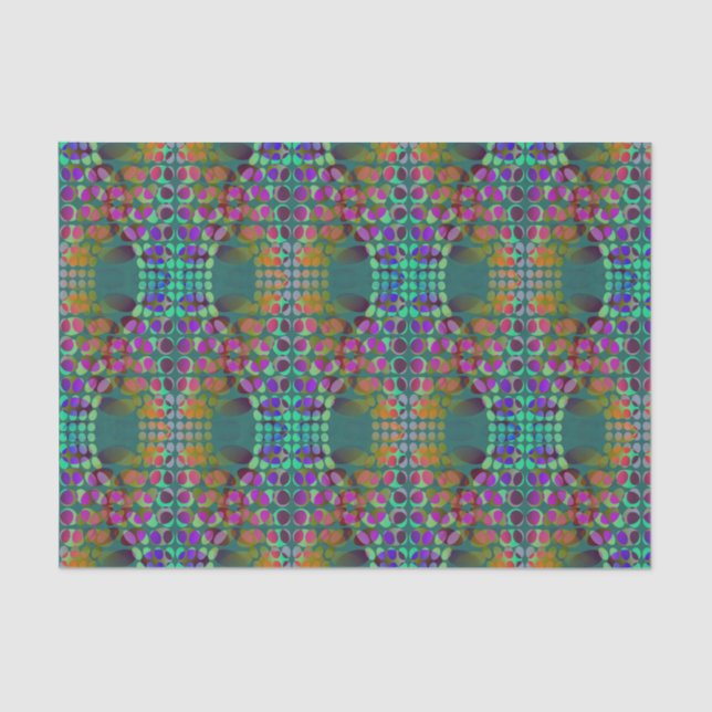 Papel de escritorio de caos ordenado punteado colo (Anverso)