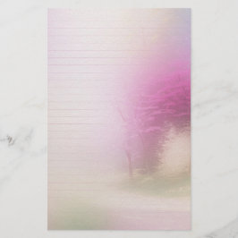 Papel de escritura con flores de cerezo