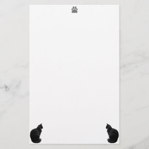 Papel de escritura de gato silvestre