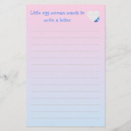 Papel de escritura de huevo mate