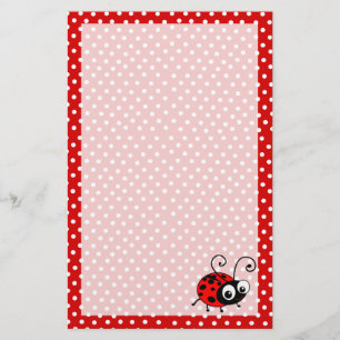 Papel de escritura de mariquita