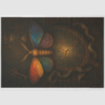 Papel de espejo y desconchado de la Moda