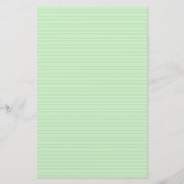 Papel de estacionamiento rayado verde y blanco pas (Anverso)