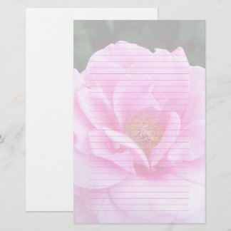 Papel de estacionamiento romántico rosa rosa de bo