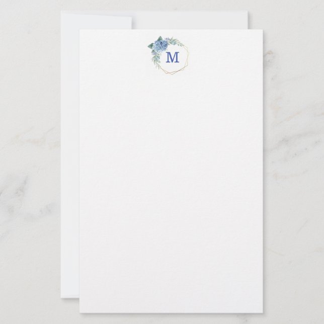 Papel de estantería de Hydrangea (Anverso)