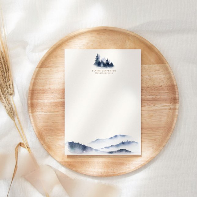Papel de estantería de monograma de la montaña azu (Subido por el creador)