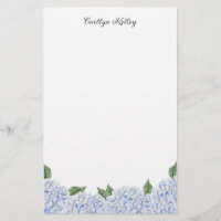 Papel de estantería personalizado de Hydrangea azu