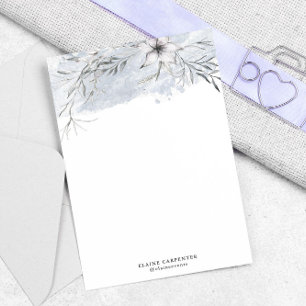Papel de estatificación de gris botánico de esténc