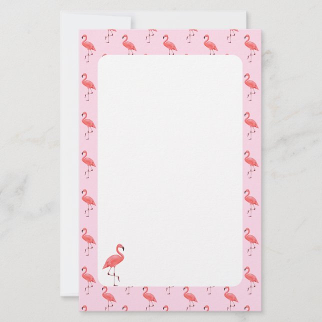 Papel de estatificación Flamingo (Anverso)