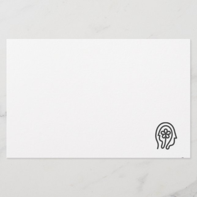 Papel de estilo del logotipo del Happier Living (Anverso)