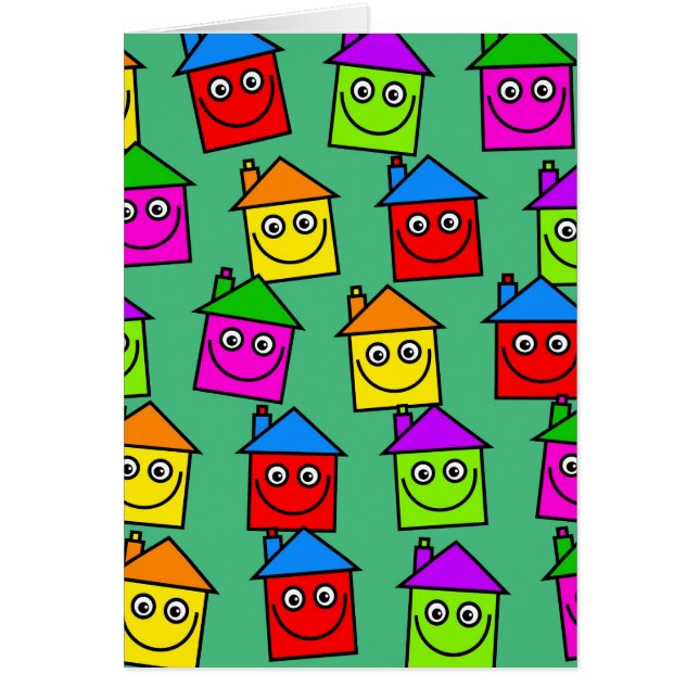 Papel de fondo de la casa feliz (Frente)