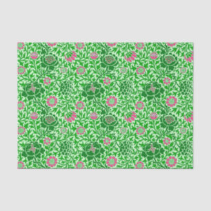 Papel de fondo jacobino floral, Esmeralda y Lime G