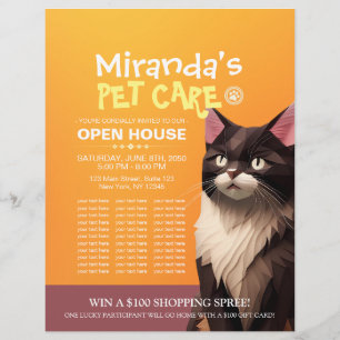 Papel de gato Talla Clínica de Animales de Cuidado