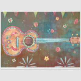 Papel de guitarra Dia De Los Muertos