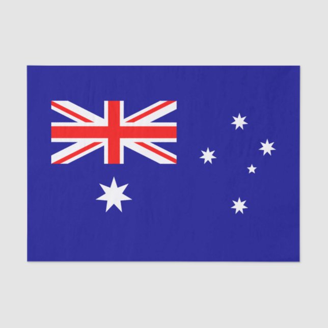 Papel de la bandera australiana (Anverso)