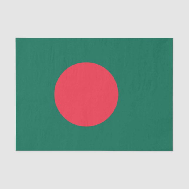 Papel de la bandera de Bangladesh (Anverso)