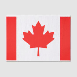 Papel de la bandera de Canadá