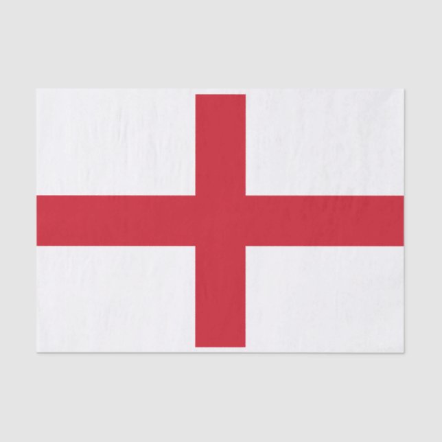 Papel de la bandera de Inglaterra (Anverso)