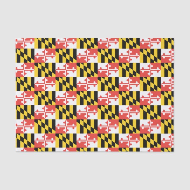 Papel de la bandera de Maryland (Anverso)