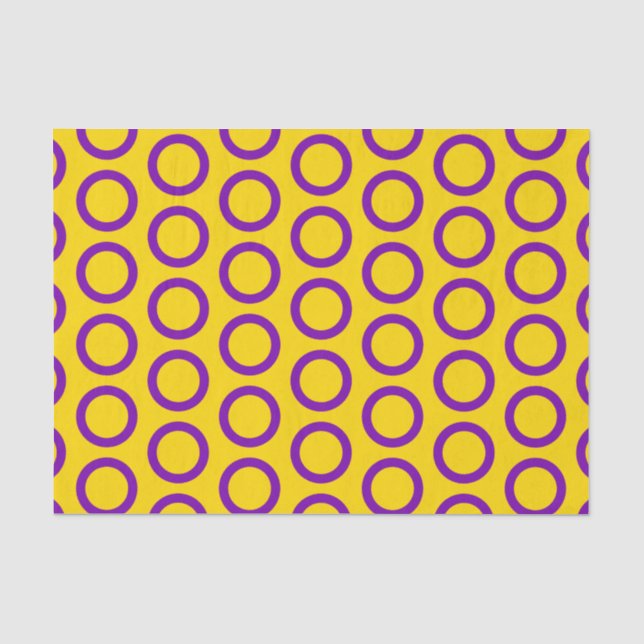 Papel de la bandera intersexual (Anverso)