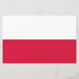 Papel de la Bandera Polaca (Polonia)