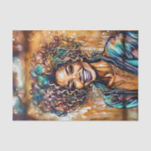 Papel de la cama de la cama de aceite de ebono rad