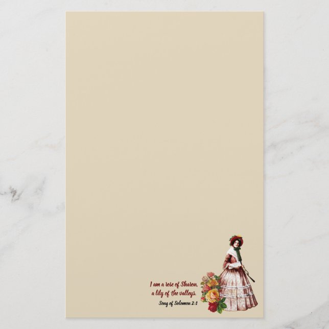 Papel de la canción de Solomon Stationery (Anverso)