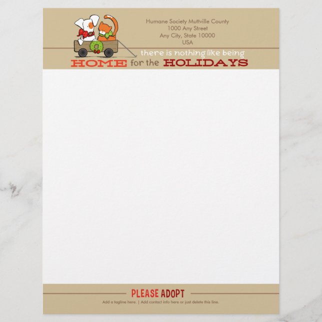 Papel de la carta de Navidades ruidosos de parches (Anverso)
