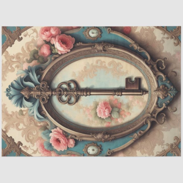 Papel de la descodificación de la clave rococó vic (Anverso)