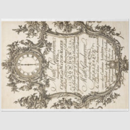 Papel de la descomposición del mobiliario de los r